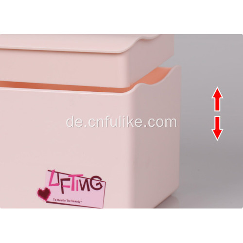PS Material Tissue Box Desk Storage Organizer